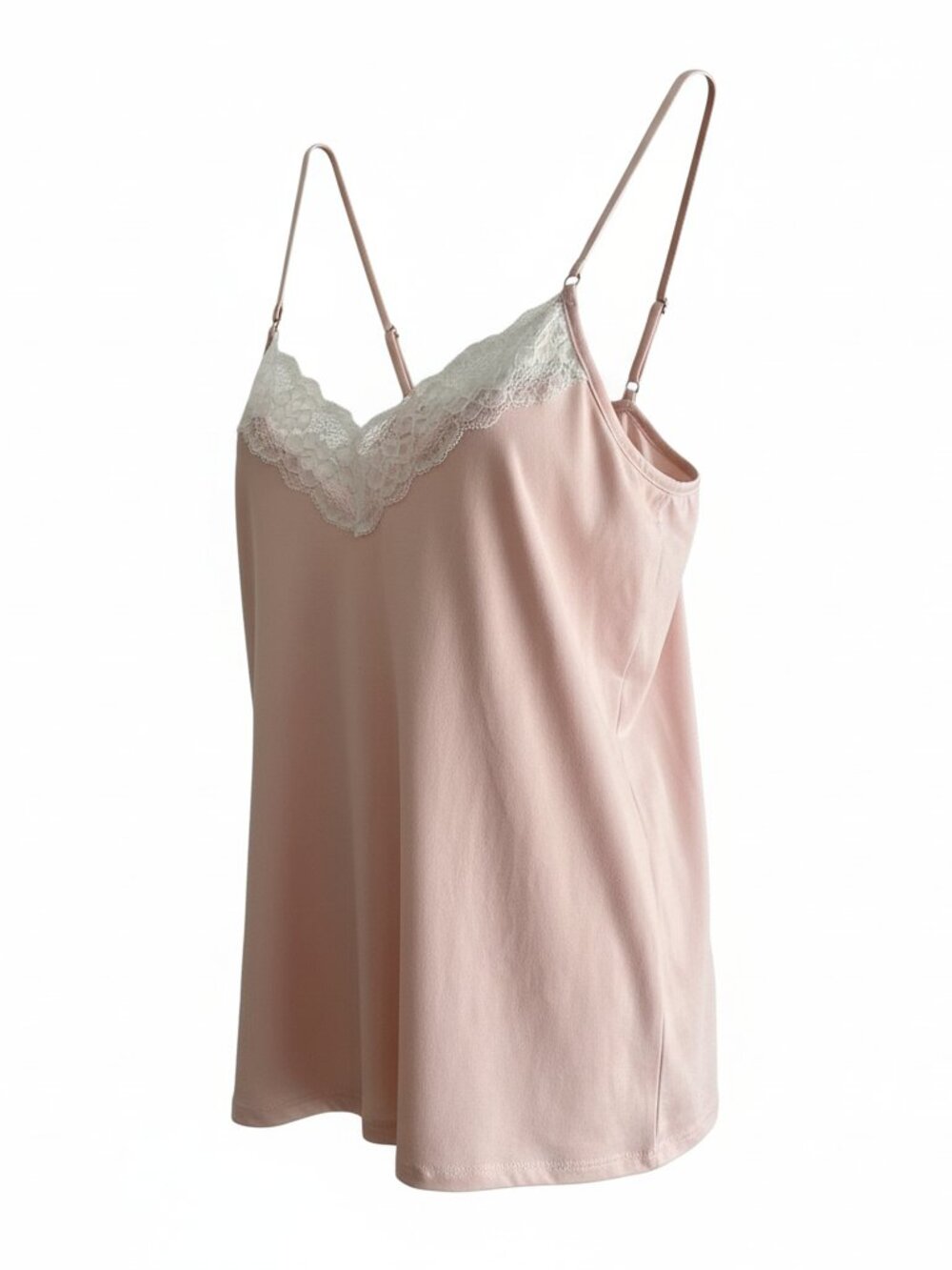 Flora by Flora Nikrooz Lace Trim Cami Top Large